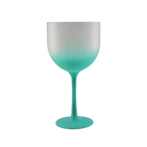 Taça de Gin Degradê - Verde Bandeira