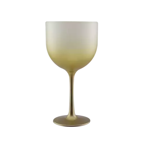 Taça de Gin Degradê - Dourado