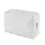Necessaire Horizontal em Poliester Branco - Fosco