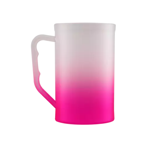 Caneca Chopp 500ml - Degradê - Pink