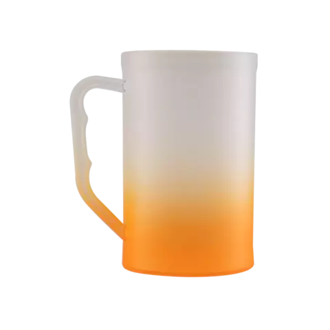 Caneca Chopp 500ml - Degradê - Laranja