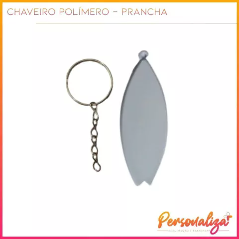 Chaveiro Prancha - Polímero