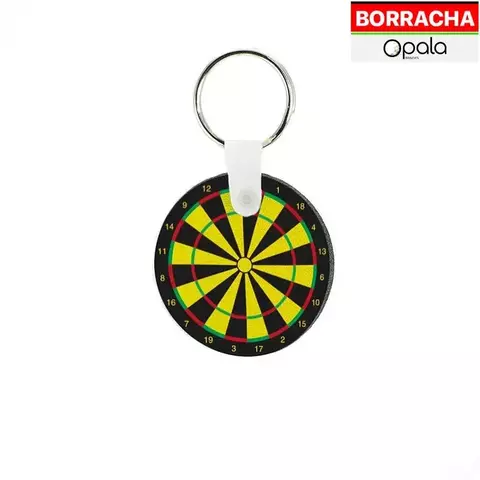 Chaveiro Redondo - Borracha
