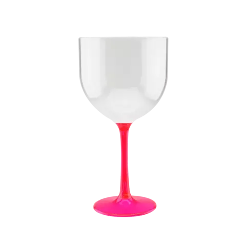 Taça de Gin Happy - Pink/Cristal