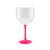 Taça de Gin Happy - Pink/Cristal