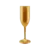 Taça de Espumante Leitoso - Dourado