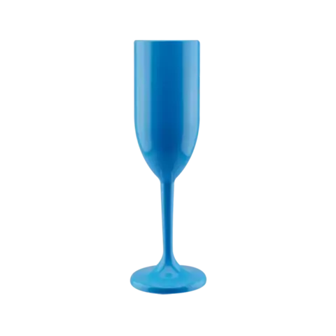 Taça de Espumante Leitoso - Azul Bebê