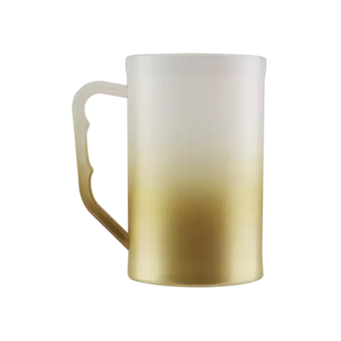Caneca Chopp 500ml - Degradê - Dourado