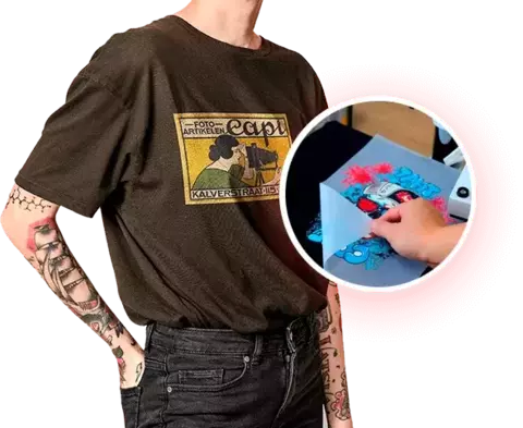 Impressão DTF Têxtil - A4