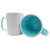 Caneca com Alça e Interior Colorido - Tiffany - Polímero - comprar online