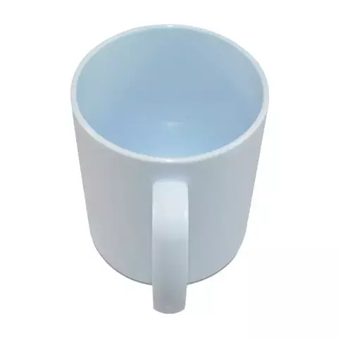 Caneca Branca Polímero