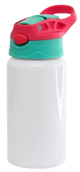 Squeeze 500ml - Bico Silicone - Verde Menta/Rosa