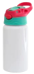 Squeeze 500ml - Bico Silicone - Verde Menta/Rosa