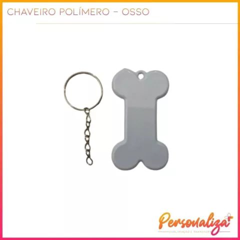 Chaveiro Osso - Polímero