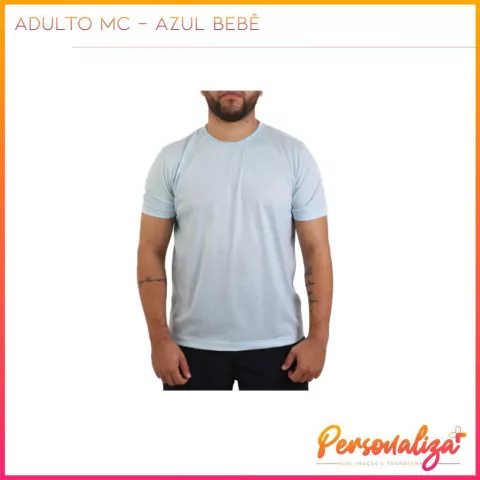 Camiseta Azul Bebê