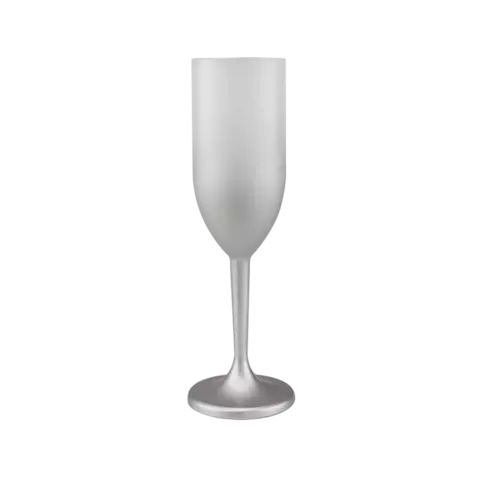 Taça de Espumante Degradê - Prata