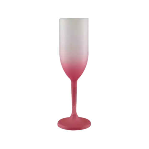 Taça de Espumante Degradê - Rosê