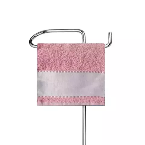 Toalha Lavabo - Rosa Bebê