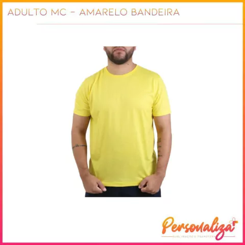Camiseta Amarelo Bandeira