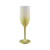 Taça de Espumante Degradê - Dourado