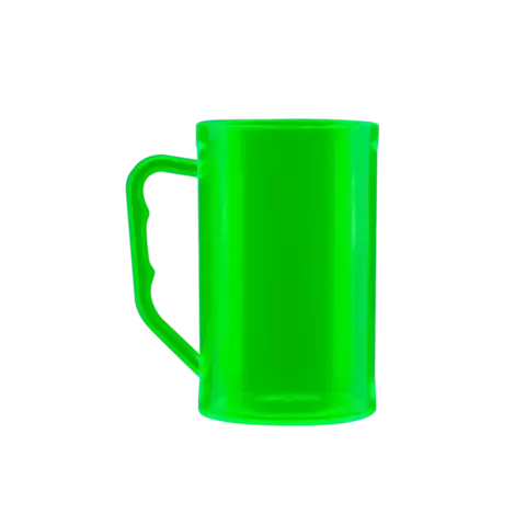 Caneca Chopp 500ml - Translúcido - Verde