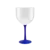 Taça de Gin Happy - Azul/Cristal
