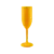 Taça de Espumante Leitoso - Amarelo Bandeira