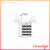 Camiseta Raglan - Preto/Cinza Mescla na internet