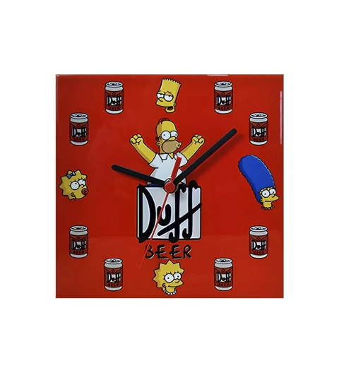 RELOGIO AZULEJO RESINADO 20X20