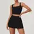 Conjunto Beach Tenis Up Saia e Top esportivo