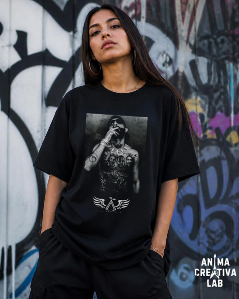 Remera Arcangel Austin Santos tatuajes unisex