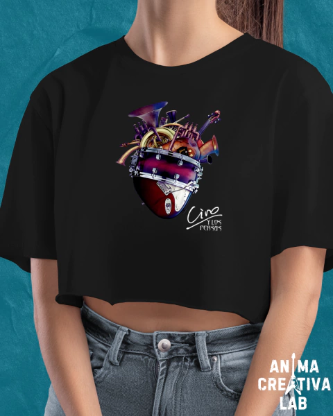 Ciro y Los Persas - Corazón -Crop Top/Pupera