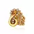 Anel Waves Claudia Arbex Ouro Vintage