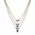 Colar Cristal Rock Ouro Vintage | Claudia Arbex
