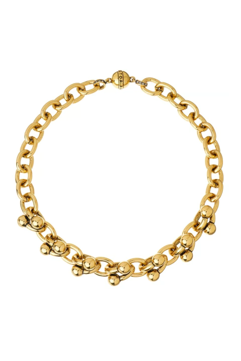 Colar Mini Liso Fascínio Ouro Vintage | Hector Albertazzi