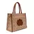 BOLSA MAXI TOTE SIRENA JACQUARD CAMEL | Isla na internet