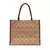 BOLSA MAXI TOTE SIRENA JACQUARD CAMEL | Isla - Glomágui Semijoias