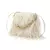 Bolsa Sylvie Bag Em Plumas Com Corrente Multifuncional Macadamia | ISLA