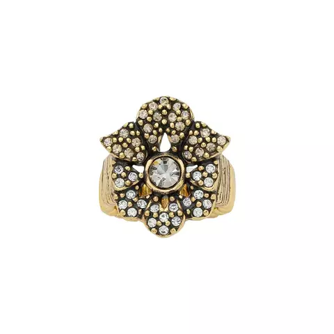 ANEL FLOR COBOGÓ OURO | Estela Geromini