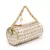 Bolsa Shopper Tressê CILINDRO OURO PRATA | Isla - loja online