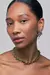 Choker Duo Fly BO.BÔ Ouro Vintage | Hector Albertazzi - comprar online