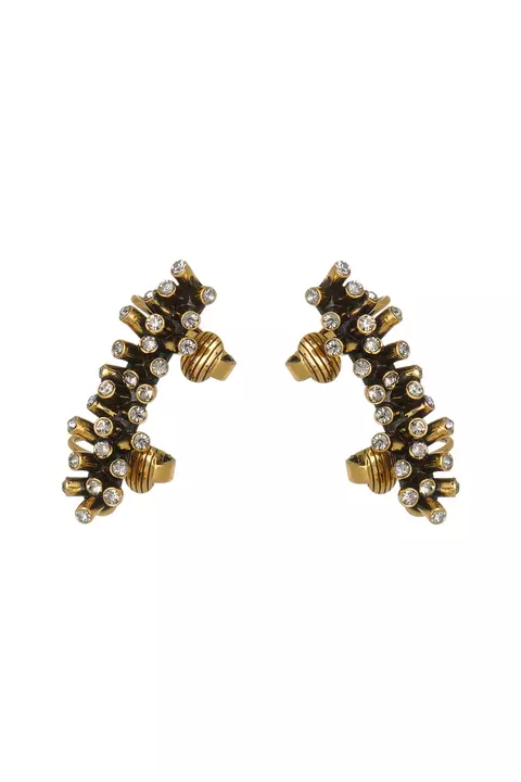 Cuff Anemonas Mare Ouro Vintage | Hector Albertazzi - comprar online