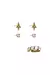 Kit Brincos Romance Ouro Vintage | Hector Albertazzi
