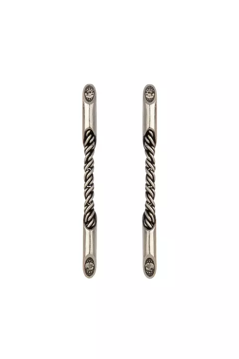 Brinco Slim Style Prata Boho | Hector Albertazzi - comprar online
