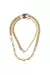 Colar Duo Long Lime Ouro Vintage | Hector Albertazzi