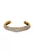 Bracelete Bold Strass Singular Ouro Vintage | Hector Albertazzi