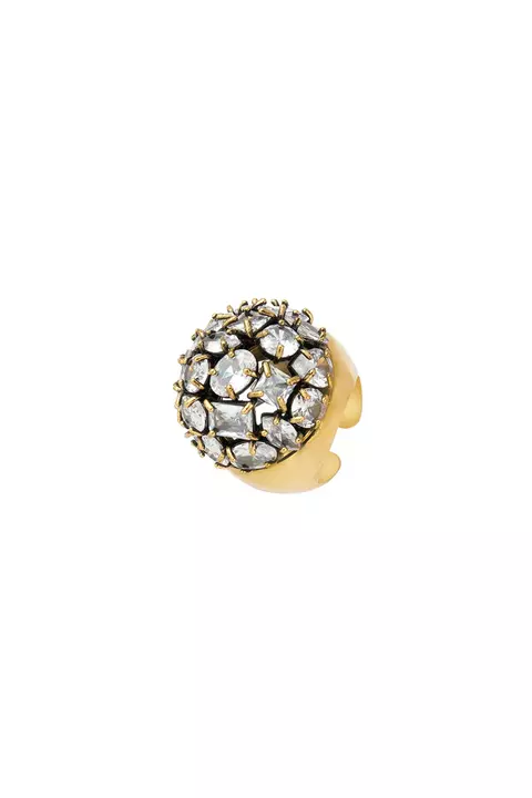 Anel Maxi Zircônia Brisa Ouro Vintage | Hector Albertazzi