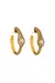 Brinco Argola Snake BO.BÔ Ouro Vintage