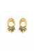 Brinco Stud Folhagens Ouro Vintage | Hector Albertazzi