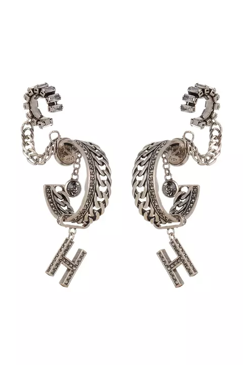 Brinco Front Back Enchant Prata Boho | Hector Albertazzi